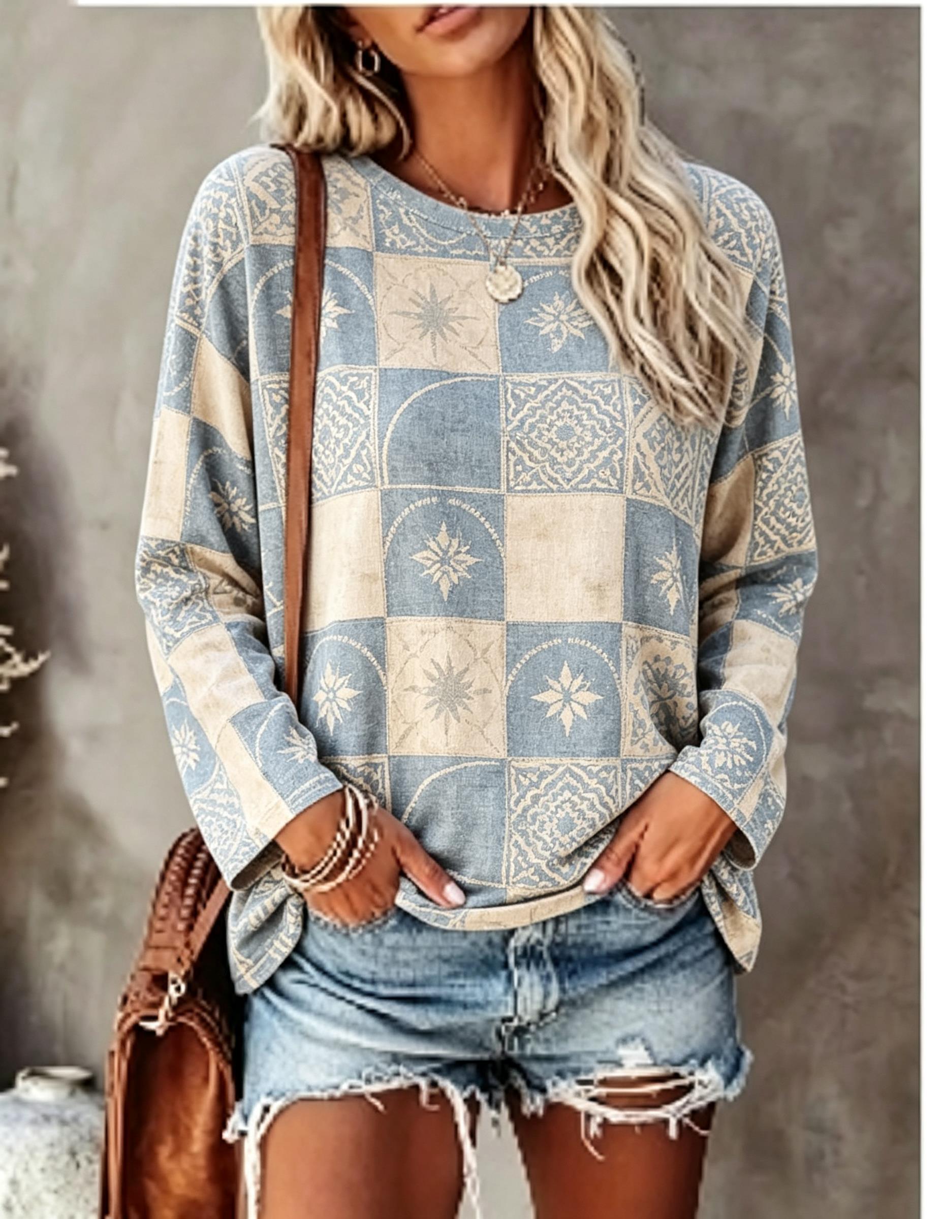 Women Long Sleeve T Shirt Gree - T-Shirts review and price