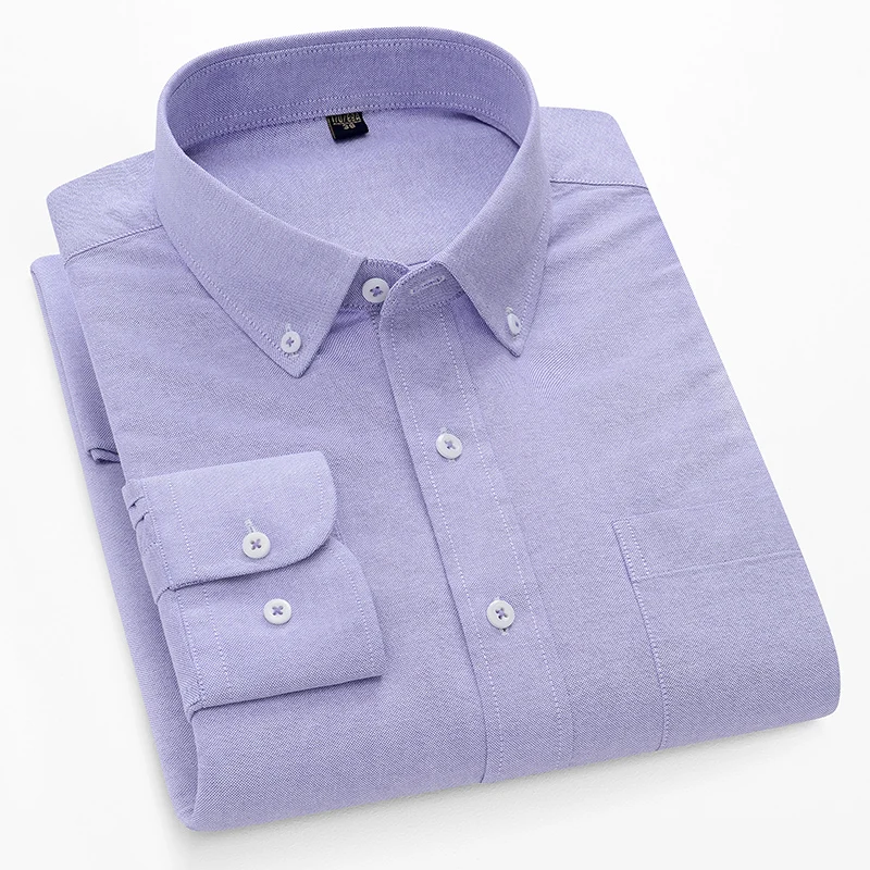 100% Cotton Oxford Long-Sleeve - Oxford Cotton Casual Shirt Business review and price