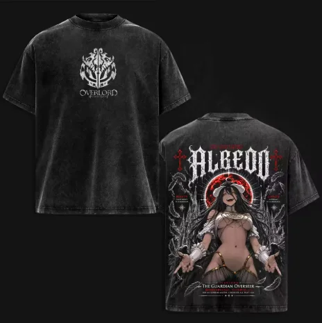 Albedo Overlord Graphic Tee, D - Acid Wash Vintage Graphic T Shirt review and price